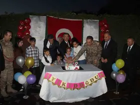 Şırnak’ta şehit çocuklarına doğum günü kutlaması
