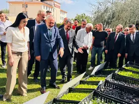 Şırnak’ta üreticilere 152 bin sebze fidesi ve çoban çantası dağıtıldı
