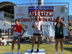 Sivaslı atlet Türkiye şampiyonu oldu
