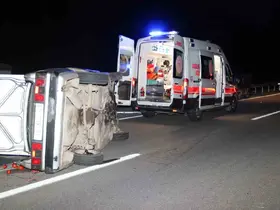 Sivas’ta zincirleme trafik kazası: 1’i ağır 10 yaralı
