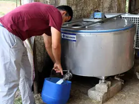 Soğutma tankları süt üreticisinin maliyetini düşürdü
