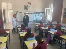 Söke İlçe Milli Eğitim Müdürü Uğurlu, öğrencilerin yeni dönem heyecanına ortak oldu
