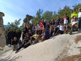 Sporcular doğanın kalbinde buluştu
