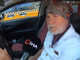 Suç makinesinin satırlı saldırısından anlık refleksle kurtulan taksici: "Geri çekilmesem kellem gitmişti"
