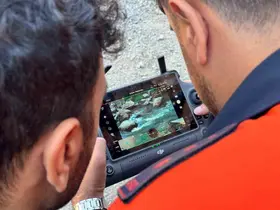 Suda kaybolan genç için Habur çayı didik didik aranıyor

