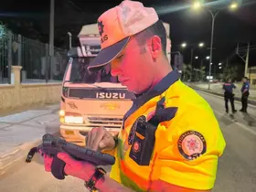 Şuhut’ta trafik ve asayiş denetimi
