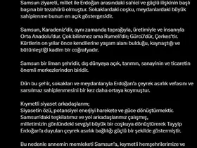 Süleyman Soylu: "Samsun, Türk siyasi hayatının müşiridir; ölçüsüdür"