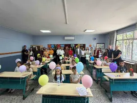 Sultanhisar Kaymakamı Ateş, öğrencilerle bir araya geldi
