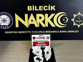 Şüphe üzerine durdurulan kişinin üzerinde uyuşturucu madde ele geçirildi
