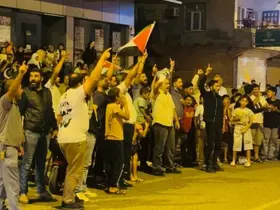 Suriye sınırında Sumud Filosu’na destek konvoyu
