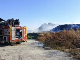 Susurluk’ta otluk alanda çıkan yangın söndürüldü
