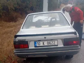 Susurluk’ta trafik kazası: 1 yaralı
