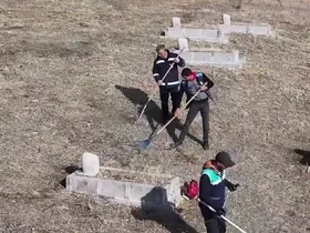 Tabyalarda çevre temizliği
