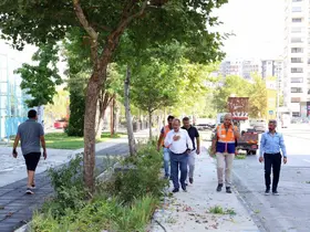 Talas’ta hizmet seferberliği: Bahçelievler Mahallesi pırıl pırıl oldu
