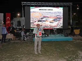 Talas’ta vicdanlar Gazze için buluştu
