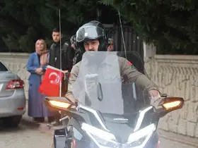 Tam 3 bin 707 kilometre: Motosikletle umreye gitmek için yola çıktı

