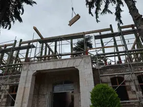 Tarihi belediye binası yeniden ayağa kaldırılıyor
