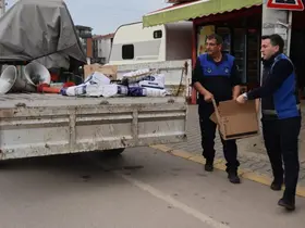 Tarihi geçmiş ürünler raflardan toplandı
