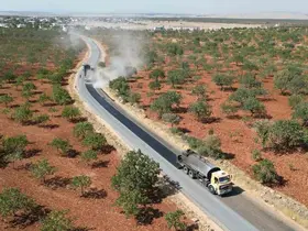 Tarihi ve doğasıyla büyüleyen Halfeti’de kırsal yollar yenileniyor
