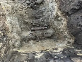 Tarlada bulunan top mermisi imha edildi
