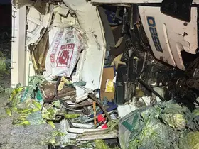Tarsus-Pozantı otoyolunda kamyon ile tır çarpıştı: 1 ölü
