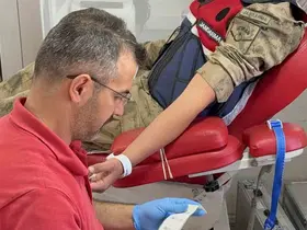 Tatvan’da güvenlik güçlerinden kan bağışı
