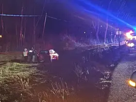 Tavşanlı’da kontrolden çıkan otomobil takla attı: 1 yaralı
