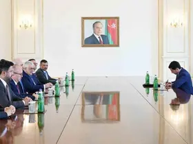 TBMM Başkanı Kurtulmuş, Azerbaycan Cumhurbaşkanı Aliyev tarafından kabul edildi
