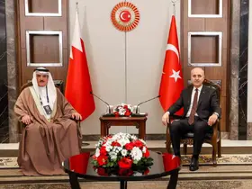TBMM Başkanı Kurtulmuş, Bahreyn Temsilciler Meclisi Başkanı Al Musalam ile görüştü
