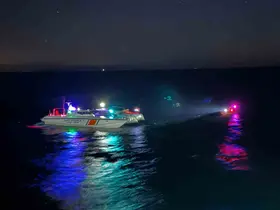 Tekirdağ açıklarında motoryat yangını: 2 kişi kurtarıldı
