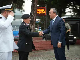 Tekirdağ Valisi Soytürk, jandarma personeliyle bayramlaştı

