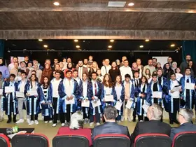 Tekirdağ’da DENEYAP mezunları geleceğe kep attı
