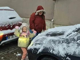 Tekirdağ’da kar hasreti sona erdi: Beyaz manzaralar
