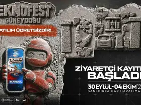 TEKNOFEST Güneydoğu ziyaretçi kayıtları başladı
