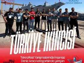 TEKNOFEST’te Elazığ’a 2’ncilik
