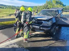TEM Otoyolu’nda cip alevlere teslim oldu
