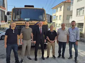 Tepebaşı Mahallesi’nin bozuk yollarına İl Özel İdaresi sahip çıktı
