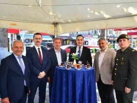 Terme’de geleneksel bayramlaşma töreni
