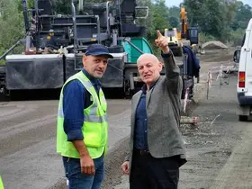 Terme’ye 25 metrelik ana arter
