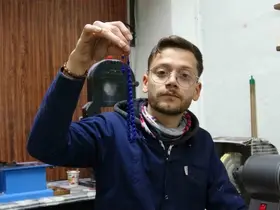 Tespih meraklısı genç hobisini ustalığa dönüştürdü

