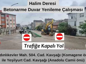 Tevfik Fikret Caddesi’nde kademeli trafik düzenlemesi
