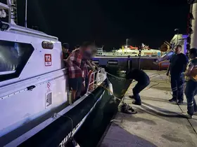 Ticari teknede rahatsızlanan vatandaş için tıbbi tahliye gerçekleştirildi
