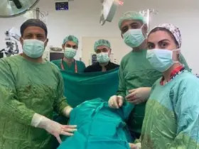 Tıpta ender rastlanan dev tümör ameliyatla çıkarıldı