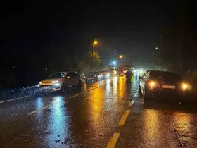 Tirebolu-Torul kara yolu ulaşıma kapandı
