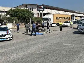 Tırla çarpışan motosikletin kadın sürücüsü kazada öldü
