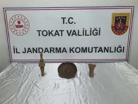Tokat’ta jandarmadan tarihi miras operasyonu

