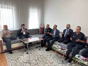 Tomarza’da Gaziler Günü’nde anlamlı ziyaret
