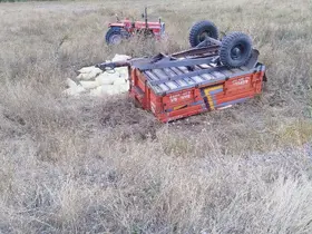 Tomarza’da traktör kazası: 1 ölü

