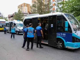 Toplu taşıma araçlarına yönelik denetimler sürüyor

