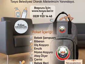 Tosya’da yeni doğan bebeklerin ailelerine destek
